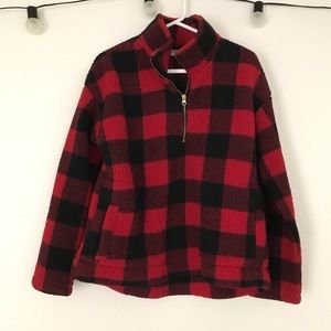 Plaid Zipup Jacket